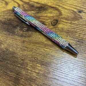 Multicolor Rhinestone Pen